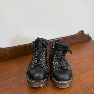 Dr. Martens Black Leather Boots